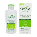 کرم مرطوب کننده سیمپل مدل Replenishing Rich Moisturiser حجم 125 میلی لیتر